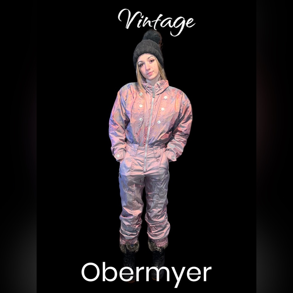 Women’s Vintage Obermeyer Ski Suit.